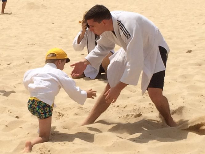 Beach Judo – Get out of the Dojo!