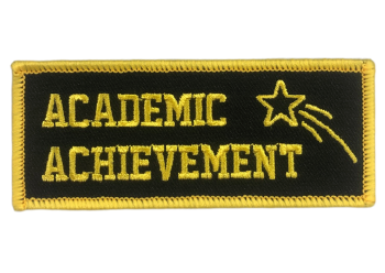 Academic Achievement Patch: Coaches – Reward your young achievers!